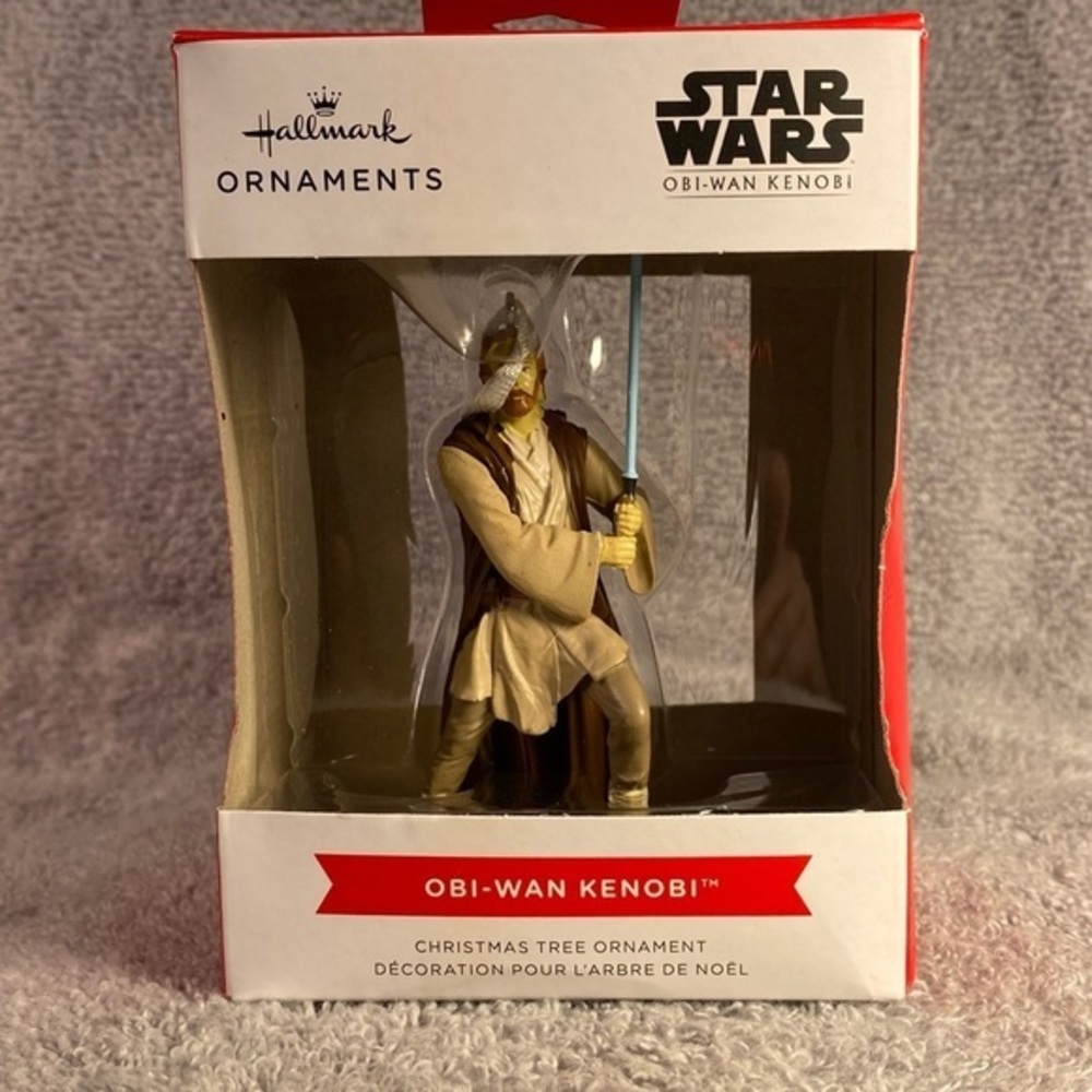 Hallmark Star Wars Ornament New OBI WAN KENOBI